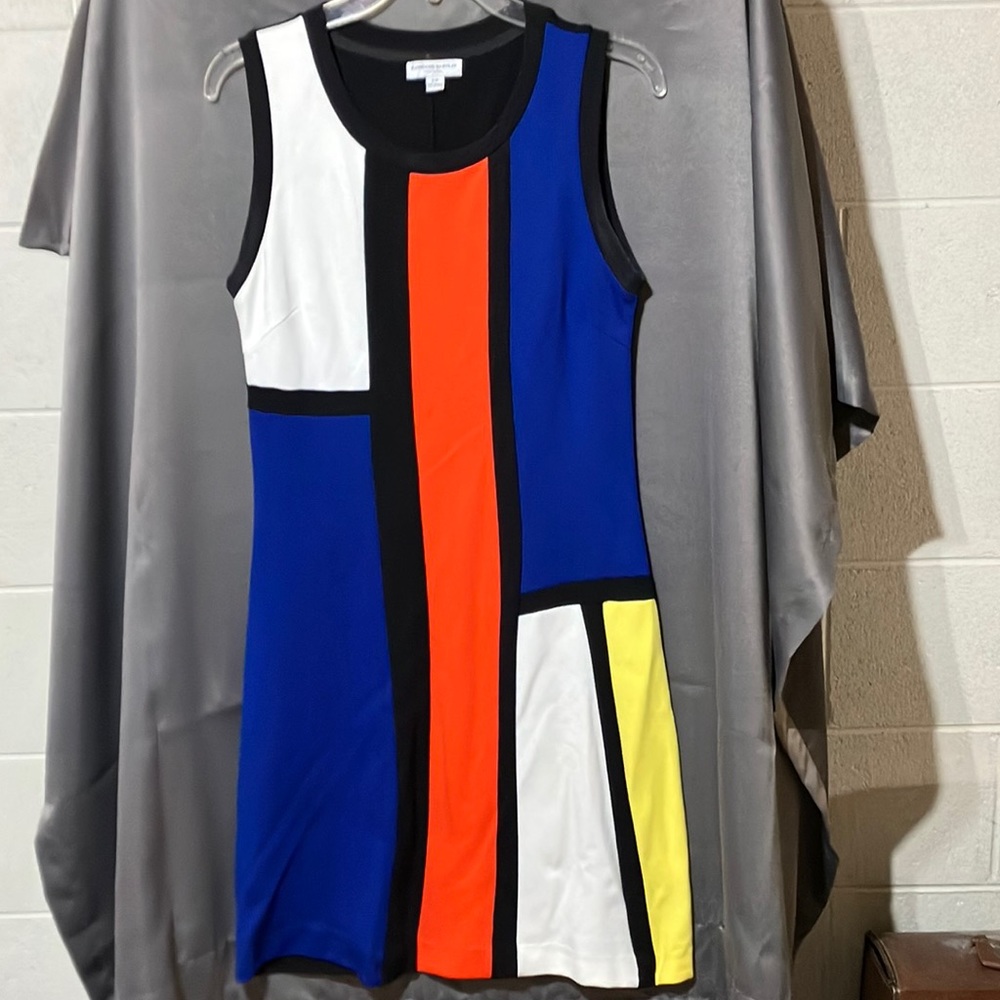 Color block Katherine Barclay dress